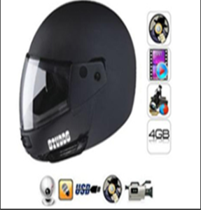 Spy Camera In Helmet